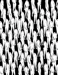 sawako_kabuki party 2d animation social distancing GIF