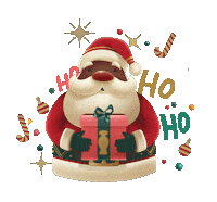Ho Ho Ho Christmas Sticker by O Boticário