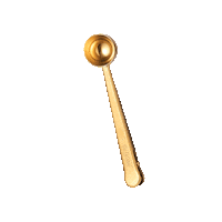 Gold Spoon Sticker by fitvia