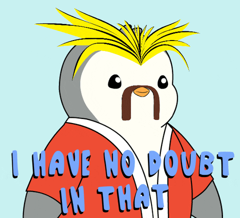 No Doubt Nft GIF by Pudgy Memez