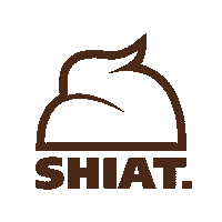 SHIAT logo shit smash stomp Sticker