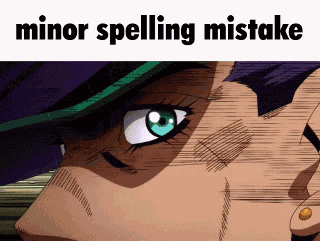 Jojos Bizarre Adventure Mistake GIF