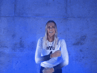 Ncaa Volleyball Sport GIF by BYU Cougars