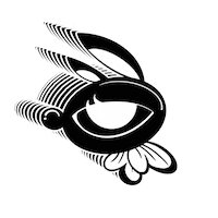 Eye Flying Sticker