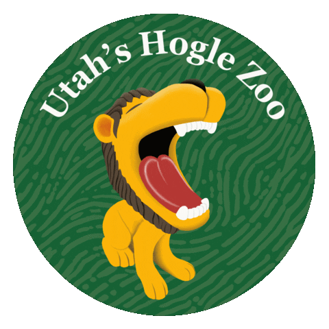 Leo The Lion Sticker by Hogle Zoo