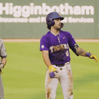 College Baseball Celebration GIF by LSU Tigers