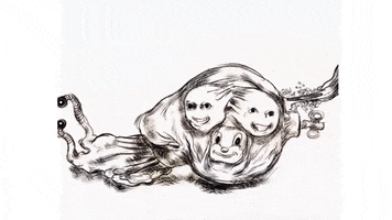 drawings dialogue GIF by Alex Boya