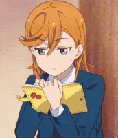 Love Live Writing GIF