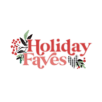 Christmas Holly Sticker by Retro Hip Co.