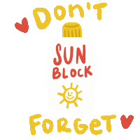 Summer Dont Forget Sticker