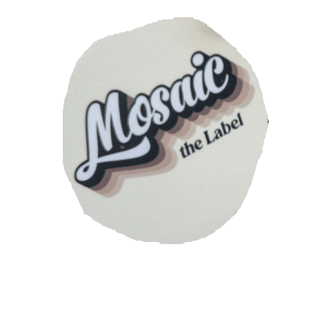 mosaicthelabel giphygifmaker Sticker