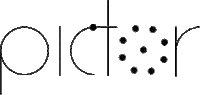 pictorcl logo agencia pictor Sticker