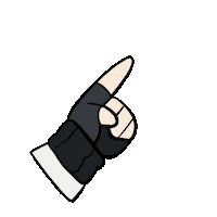 AnimeOnegai anime hand here click Sticker