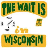 Vote Early Election 2020 Sticker by Creative Courage