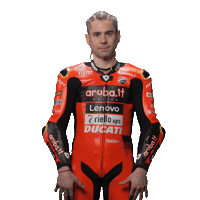 Happy Alvaro Bautista Sticker by WorldSBK