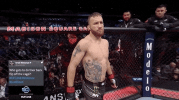 Justin Gaethje Sport GIF by UFC