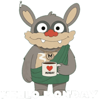 Monday Morning Sticker