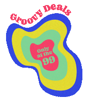 The99CentsOnlyStores love happy wow best Sticker