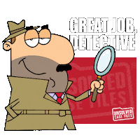 Happy Great Job Sticker by Unsolved Case Files