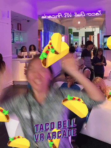 vrarcade GIF by Taco Bell VR Arcade