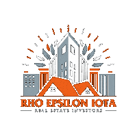 rhoepsiloniota rei rho real estate professionals fraternity life Sticker