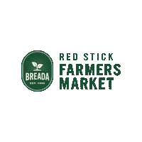 RedStickFarmersMarket market farmers farmers market red stick Sticker