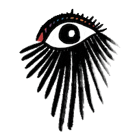eye wink Sticker