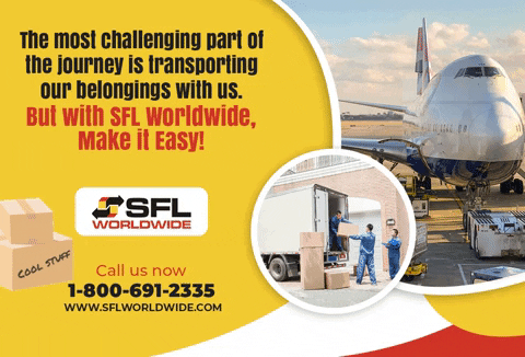SFLWorldWide giphygifmaker giphyattribution courier service usa courier service GIF