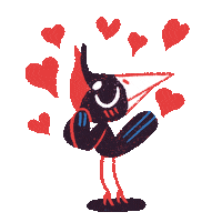 Heart Love Sticker by JonDraws