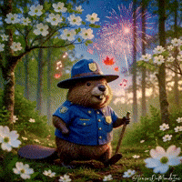 Humour Castor GIF by TresorsDuMonde.ca