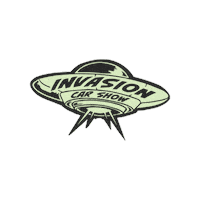 InvasionCarShow dallas ufo invasion them Sticker