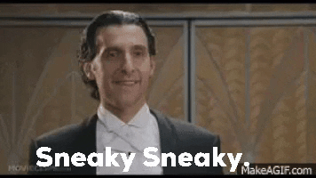 paulie6588 sneaky sneaky GIF