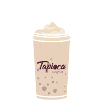 Bubble Tea Boba Sticker by Tapioca Lounge