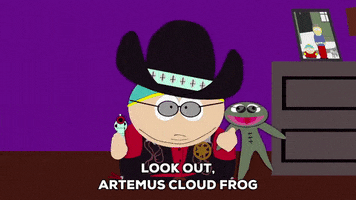 eric cartman gun GIF by South Park 