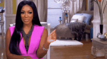 real housewives of atlanta batting eyes GIF