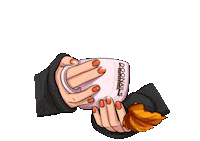 Coffee Tea Sticker by Doonails