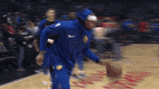 demarcus cousins running GIF by NBA