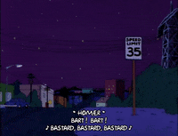 Season 2 The Simpsons Car Driving Off In The Distance GIF by The Simpsons