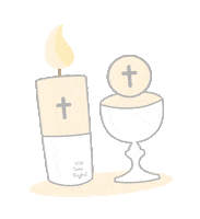 Comunion Sticker by SalveRegina
