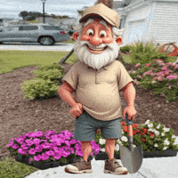 Spring Planting Flowers GIF