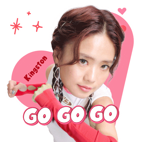 Lets Go Sticker by Kingston Technology