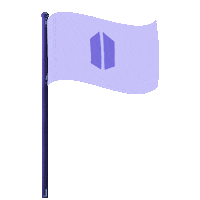 Flag V Sticker