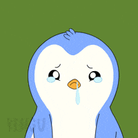 Sad Oh No GIF by Pudgy Penguins