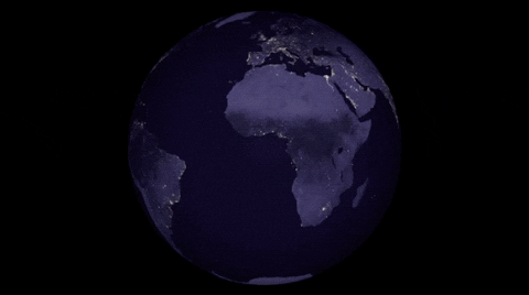 night lights GIF by NASA