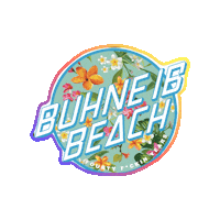 buhnesechzehn sylt kampen bühne b16 Sticker