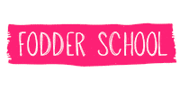 Fodder School Sticker by willaworkshops