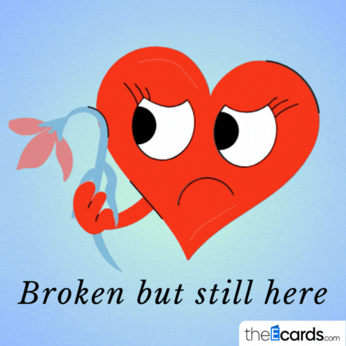 Sad Moving On GIF by TheEcards.com