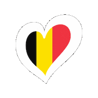 Heart Belgium Sticker by Eurovision Song Contest