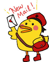 Corazon Duck Sticker