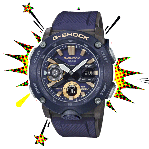 Japan Carbon Sticker by GSHOCK_sg